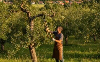 Taille arbre fruitier : le moment clé pour vos vergers à val-d’ajol